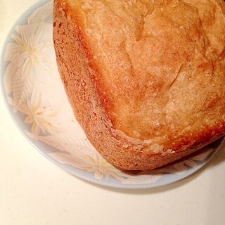 ホームベーカリーで作る！グラハムとミルクのパン